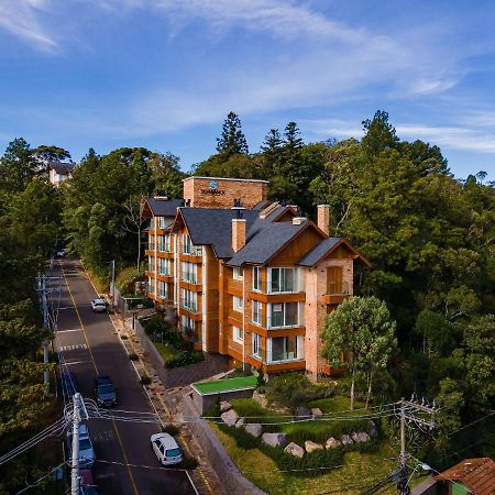 Alpes Da Montanha 203 - Ap Novo Junto Ao Centro De Gramado + Garagem Apartment ภายนอก รูปภาพ
