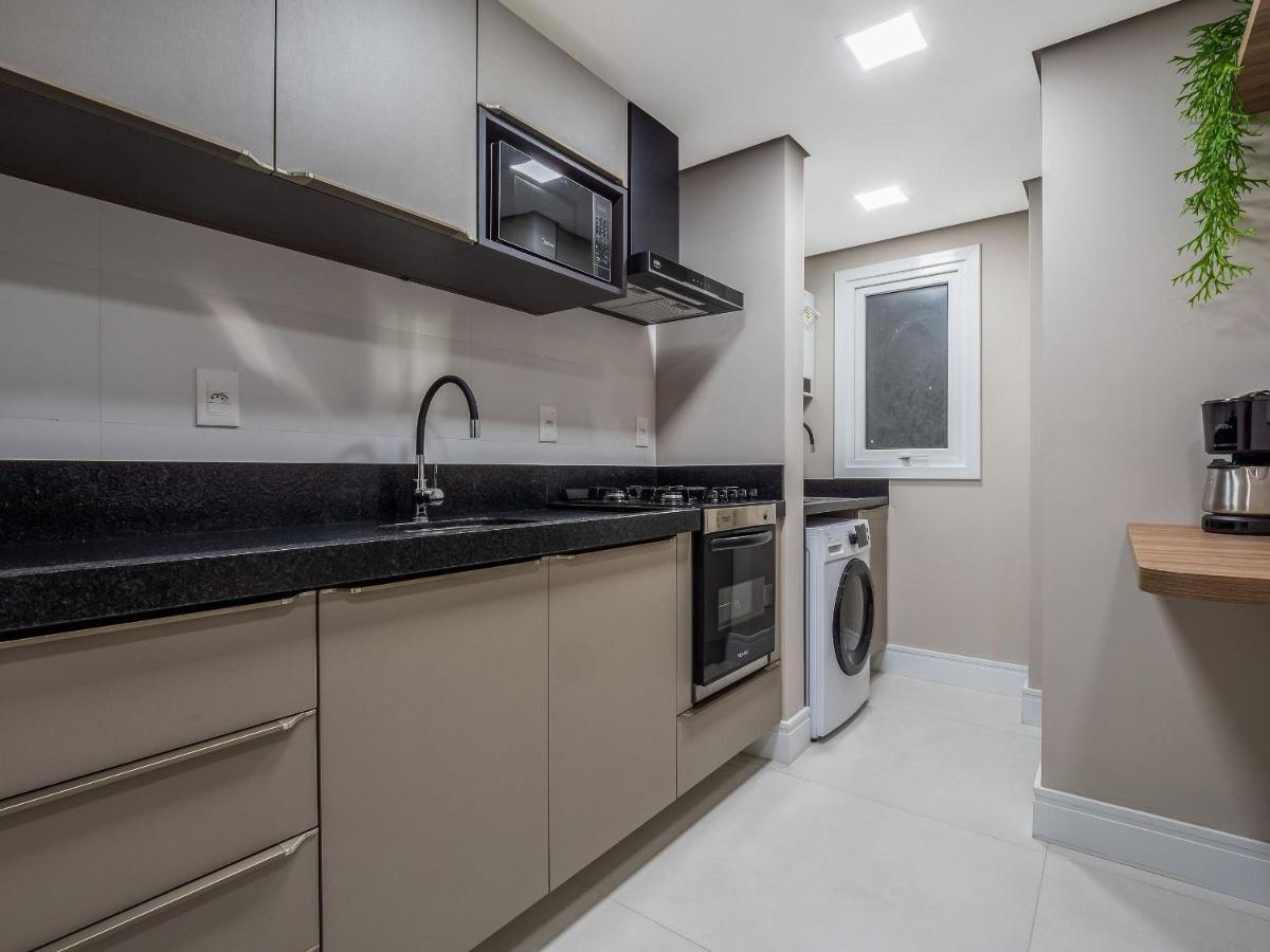 Alpes Da Montanha 203 - Ap Novo Junto Ao Centro De Gramado + Garagem Apartment ภายนอก รูปภาพ