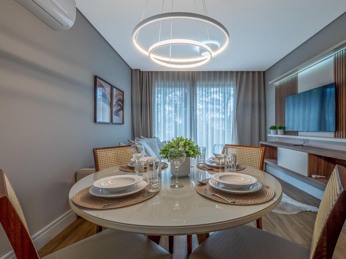 Alpes Da Montanha 203 - Ap Novo Junto Ao Centro De Gramado + Garagem Apartment ภายนอก รูปภาพ