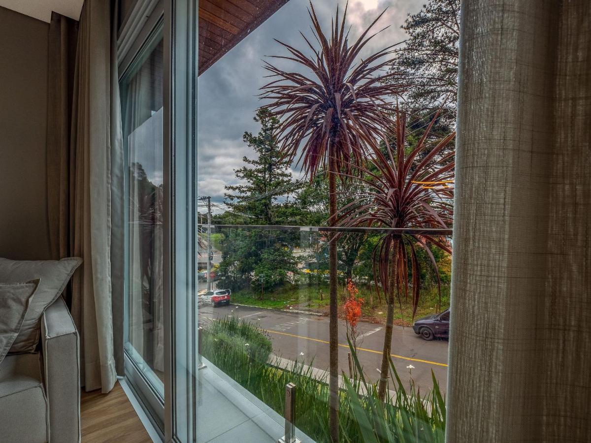 Alpes Da Montanha 203 - Ap Novo Junto Ao Centro De Gramado + Garagem Apartment ภายนอก รูปภาพ