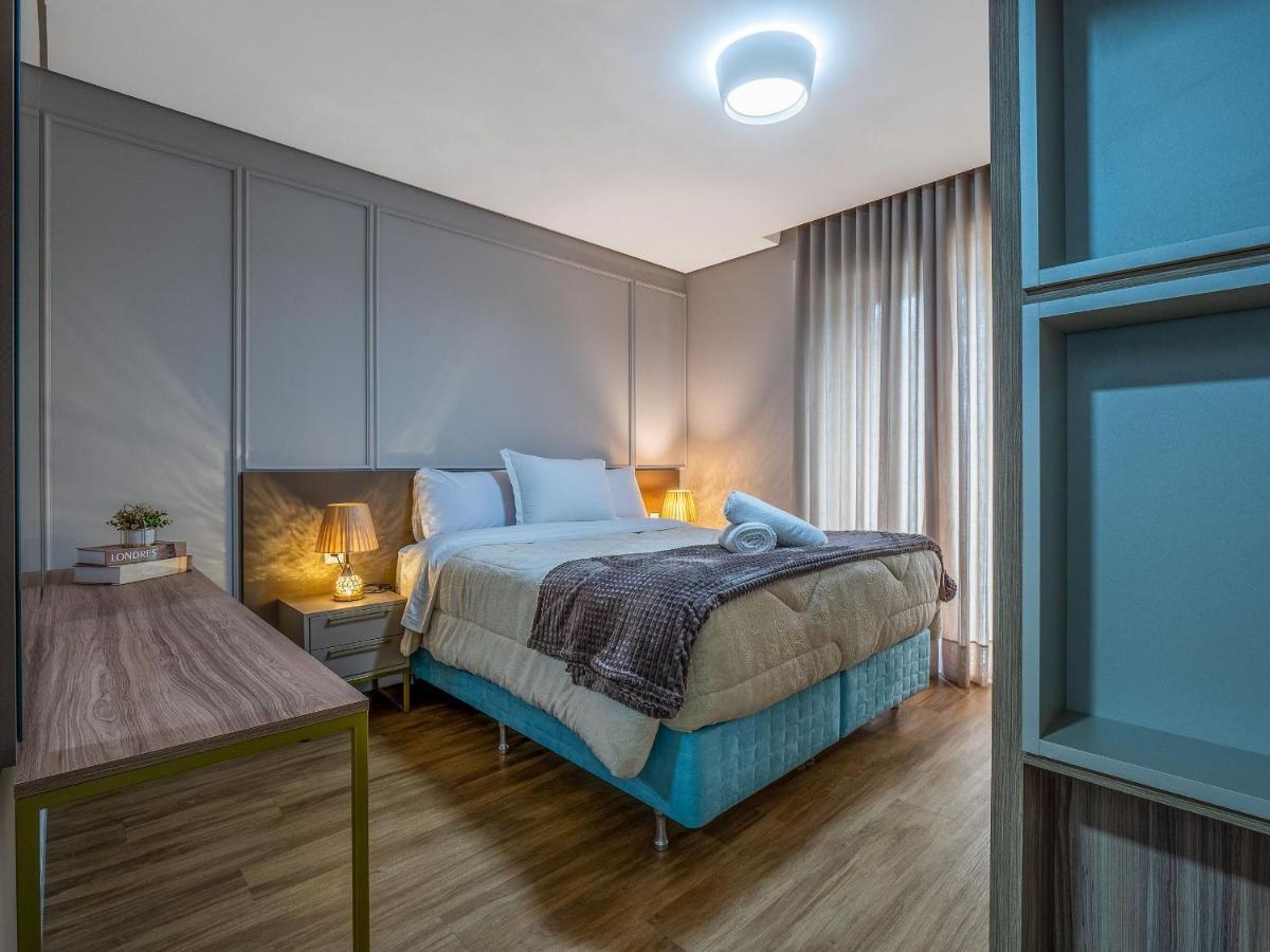 Alpes Da Montanha 203 - Ap Novo Junto Ao Centro De Gramado + Garagem Apartment ภายนอก รูปภาพ