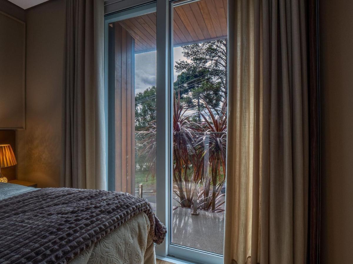 Alpes Da Montanha 203 - Ap Novo Junto Ao Centro De Gramado + Garagem Apartment ภายนอก รูปภาพ